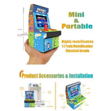 Game Console Mini 200 Licened Games Arcade Game Console Have Fun with Family and Friend Handheld Game Console Consolas Gaming
