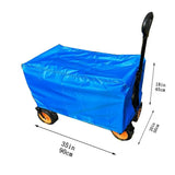 Garden Wagons Cover Heavy Duty Outdoor Collapsible Cart Cover 35.43x19.69x17.72inch Dustproof Waterproof Rain Cover For Grocery