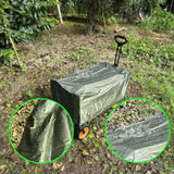 Garden Wagons Cover Heavy Duty Outdoor Collapsible Cart Cover 35.43x19.69x17.72inch Dustproof Waterproof Rain Cover For Grocery
