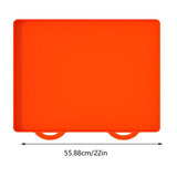 Griddle Mat Cover Reusable Nonstick Silicone BBQ Mat Adjustable BBQ Grill Mat Cover For Outdoor Garden Barbeque Party Dining