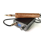 Leather Craft Electric Creasing Edging Machine Leather Edge Creaser DIY Handle Creaser Edger Crimper Tool Set