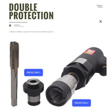 Pneumatic Tapping Machine Gun M3-M12 Pistol Type Power Thread Tool for Drilling Precision Engineering Thread Tools