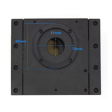 Microscope Working Stage XY Axis Rotatable Rotating Stand Moving Table For Video Stereo Microscope