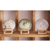 Natural Wood Easel Photo Painting Display Portable Plates Stand Holder Tea Cake Displaying Rack