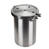 2L Dispenser Pressure Tank 304 Stainless Steel Glue Storage Tank Fluid Dispensing Bucket With Safety Valve Pressure Valve