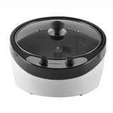 AC 220V Electric Coffee Roaster Grains Peanuts Sesame Baking Machine Tea Dryer Temperature Control High Capacity 1200W