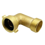 1 PC Hose Adapter Garden Hose Elbow Connector 90 Degree Brass Hose Joint Elbow Suitable For Motorhome Water Pipe Hose Joint