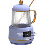 400ml Electric Kettle Tea Pot Health Preserving Pot Mini Boiled Water Pot Kettle Glass Stew Cup Multifunctional Teapot Office