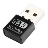 1200Mbps USB Wifi Adapter Wi-fi Adapter 2.4G 5Ghz Antenna USB2.0 Ethernet PC Network Lan Dongle AC Signal Receiver