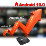 H40 Android 10.0 AllWinner H616 TV BOX 6K HD 3D Support 2.4G/5G WiFi Bluetooth Smart Android Box H.265 Media Player Set-Top Box