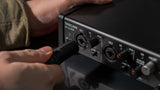Tascam us-2x2 HR Professional USB audio/MIDI interface with 4 mic/line inputs and USB-C port for multi-track Recording soud card