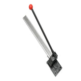 Multifuntional Din Rail Cutter Manual Creasing Cutting Tool Die Cutter With Measure Gauge For PVC Paper-Based Resin Substrate