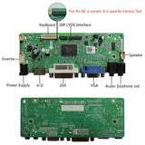 H-D DVI VGA LCD Controller Board For 16.7inch M167XGBN30-01A LCD Screen