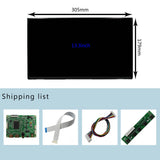 VSDISPLAY 13.3inch 1920X1080 LCD Screen 13.3"  400nit Brightness LCD for Laptop LCD Panel With LCD Controller Drive Board