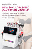 New Portable 11IN1 Cavitation 80K Machine Fat Burning Skin Tightening Machine Weight Loss Equipment for Body Shape