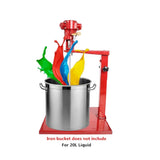Pneumatic Paint Mixer Air Agitator Blender Vertical Stirrer 20L Ink Paint Liquid Mixing Machine 5 Gal DS3-5S