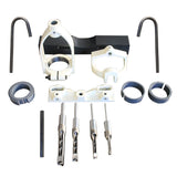 Square Tenon Machine Accessory Set DIY Drill to Tenon Machine Conversion Tools Kit Mortising Machine Utility Woodworking Tool