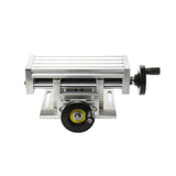 Mini Workbench Multi-Function Bench Drill Milling Machine Cross Sliding Table Dovetail Carriage Micro Vise 20X8CM