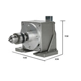Manual Tapping Machine High Precision Hand Crank Tapper Portable Drilling Threading Machine with 0.6MM-6MM Tap Chuck