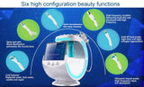 Multifunction 7 in 1 Newest Water Oxygen Jet Peeling Hydro Diamond Dermabrasion Skin Care Beauty Salon Machine