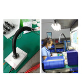 Auto Infrared Induction Ion Wind Snake Electrostatic Eliminating Dust Blowing Ion Air Gun Static Eliminator 4.6KV 0.2-0.8Mpa