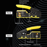 Manual Crimper tool multifunctional  crystal head extrusion crimping network cable pliers