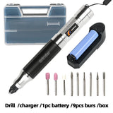 Cordless Multi Tool Mini Electric Drill For Dremel Accessories Electric Tool Engraving Pen Cutting Polishing Rotary Tool