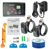 KD990 Wired Electric Dog Fence System With 2 Collars  Electric  Collar With New Design In Fence System 30g34e