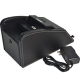 Double Use Deluxe 2 IN 1 Card Shuffler & Dealing Shoe Automatic Casino Playing Card Poker Card Automatic Shuffleing Machine