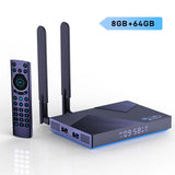 H96 MAX V58 TV Box Rockchip RK3588 Android 12 Octa Core 6TOPS NPU 8GB DDR4 RAM 64GB ROM 1000M Ethernet WIFI6 5G Dual WIFI 8K