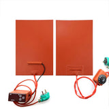 AC 220V Silicone Rubber Heating Plate Mobile Phone Split Screen Heating Pad Phone Repair Tool With Temperature Controller 0-150℃
