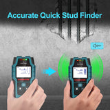 HANMATEK SF1 Stud Finder Wood Studs Metal Detecion Detection of live cable Metal Depth Measurement Finder Wall Detector LCD HD