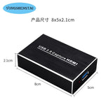 HDMI-USB3.0 HD Video Capture Card 4K/box Ring Out PS4 SWITCH XBOX Live Broadcast