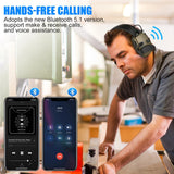 HL Bluetooth Adapter Design for Howard Leight for Shooting Earmuffs Convert Wire Headphone to Wireless One for Hunting