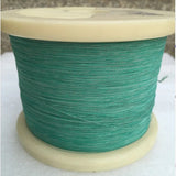 0.07x7 Strands Of Natural Silk-Wrapped Copper Yarn With Multiple Strands Sell Liz Yarn With Green White Yarn