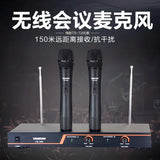 Takstar TS-7200 2-channel VHF wireless handheld dynamic microphone for karaoke/outdoor activity 140m operating range