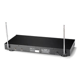 Takstar TS-7200 2-channel VHF wireless handheld dynamic microphone for karaoke/outdoor activity 140m operating range