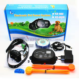 Dog Fence In-ground Wire Friendly Pet Containment with Training Flags & 2 Rechargeable Collars  KD660