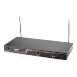 Takstar TS-7200 2-channel VHF wireless handheld dynamic microphone for karaoke/outdoor activity 140m operating range