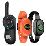 Classical Rechargeable Dog Electric Shock Vibration Training Collar Remote Controller