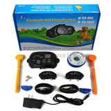 Dog Fence In-ground Wire Friendly Pet Containment with Training Flags & 2 Rechargeable Collars  KD660