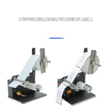 Electric Automatic Label Stripper Dispenser Sticker Stripping Machine Commercial Label Paper Separator With Photoelectric Sensor