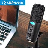 Alctron CU58 PRO Multi-function USB Recording Mic, 3 Capsules 4 Polar Patterns