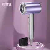 Hair Dryer 1500W Hair Care with Collagen Strong Wind Multi-speed Air Temperature Regulation Fast Drying Low Radiation
