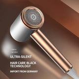 Hair Dryer 1500W Hair Care with Collagen Strong Wind Multi-speed Air Temperature Regulation Fast Drying Low Radiation