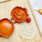 Halloween Biscuit Mold Halloween Mold Cutters For Biscuits Reusable Biscuit Baking Tools Halloween Food Party Decorations For