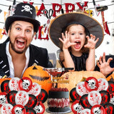 Halloween Bloody Party Decorations Scary Decorations Party Supplies Kit Bloody Themed Happy Halloween Balloon Banner Kit With
