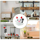 Halloween Mini Figurines Exquisite Small Resin Ornaments For Halloween Haunted House Ornament For Entrance Hall Car Living Room