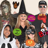 Halloween Party Decorations Kit Creative Halloween Banner Balloon Decor Reusable Halloween Background Layout Banner