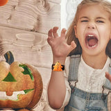 Halloween Slap Band Bracelets Halloween Decorations Slap Bracelets Portable Halloween Designs Snap Bracelets Craft For Kids